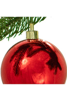 Shop For Shiny Red Ball Ornaments at Michelle's aDOORable Creations