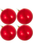 Shop For Shiny Red Ball Ornaments at Michelle's aDOORable Creations