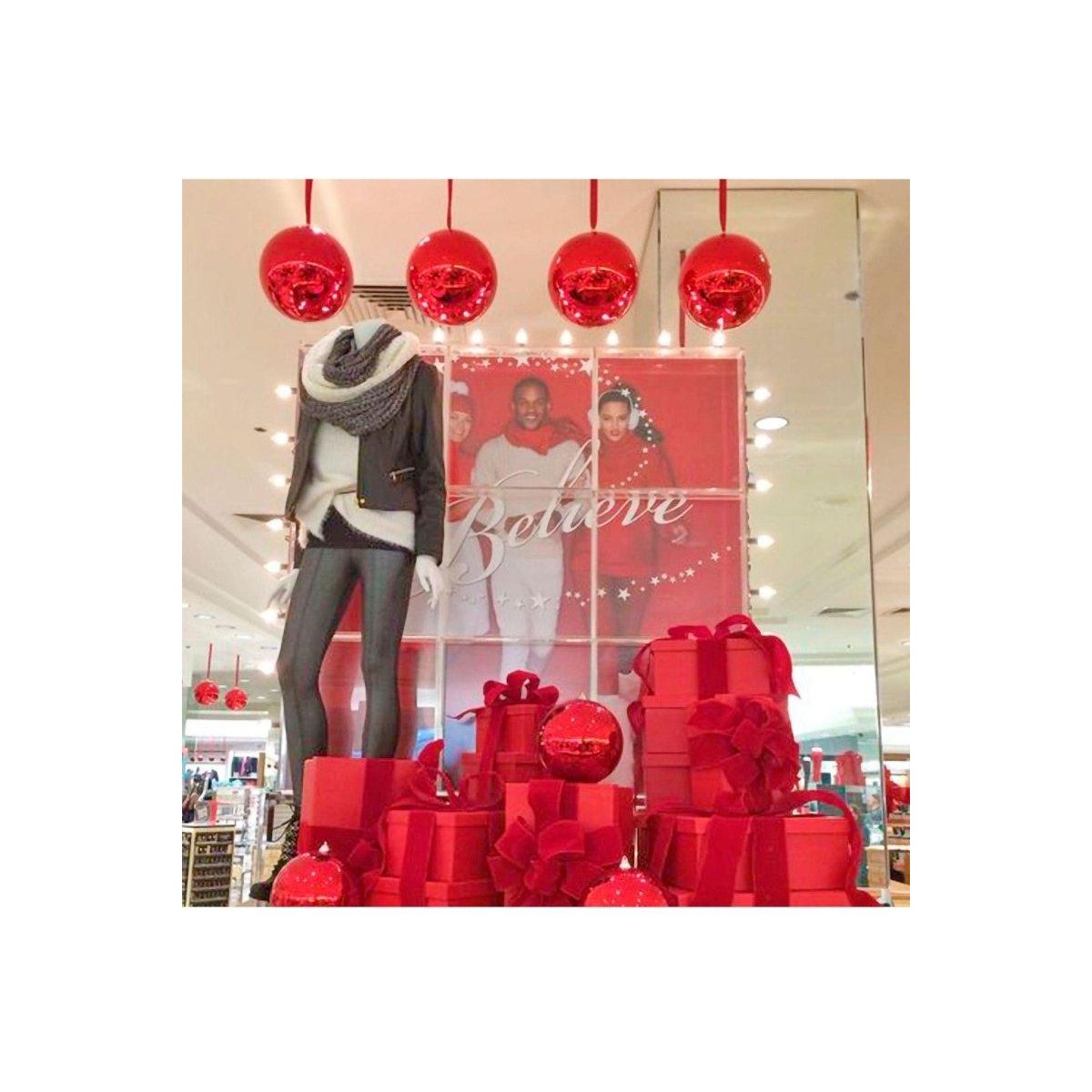 Shop For Shiny Red Ball Ornaments at Michelle's aDOORable Creations