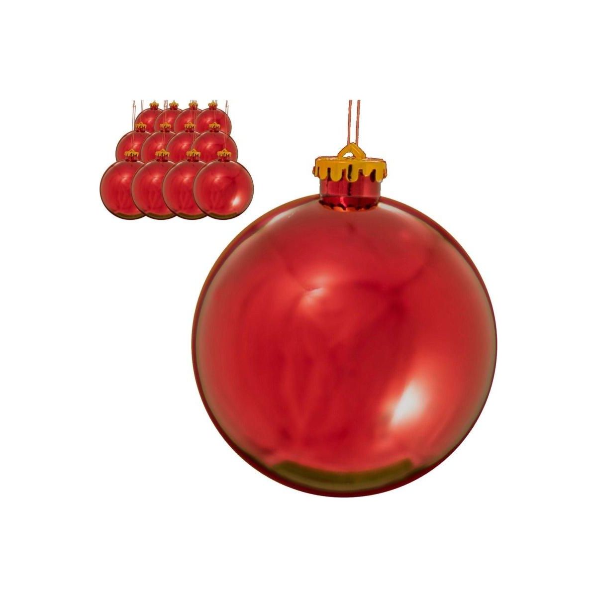 Shop For Shiny Red Ball Ornaments at Michelle's aDOORable Creations