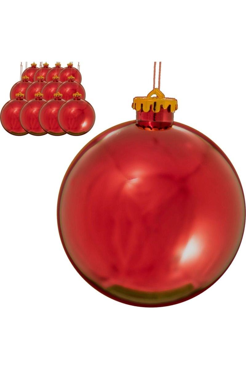 Shop For Shiny Red Ball Ornaments at Michelle's aDOORable Creations