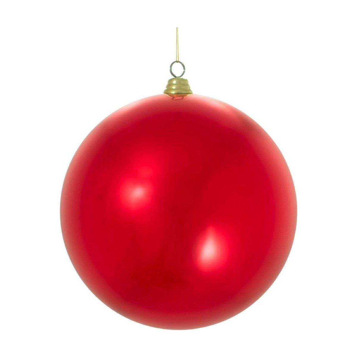 Shop For Shiny Red Ball Ornaments at Michelle's aDOORable Creations