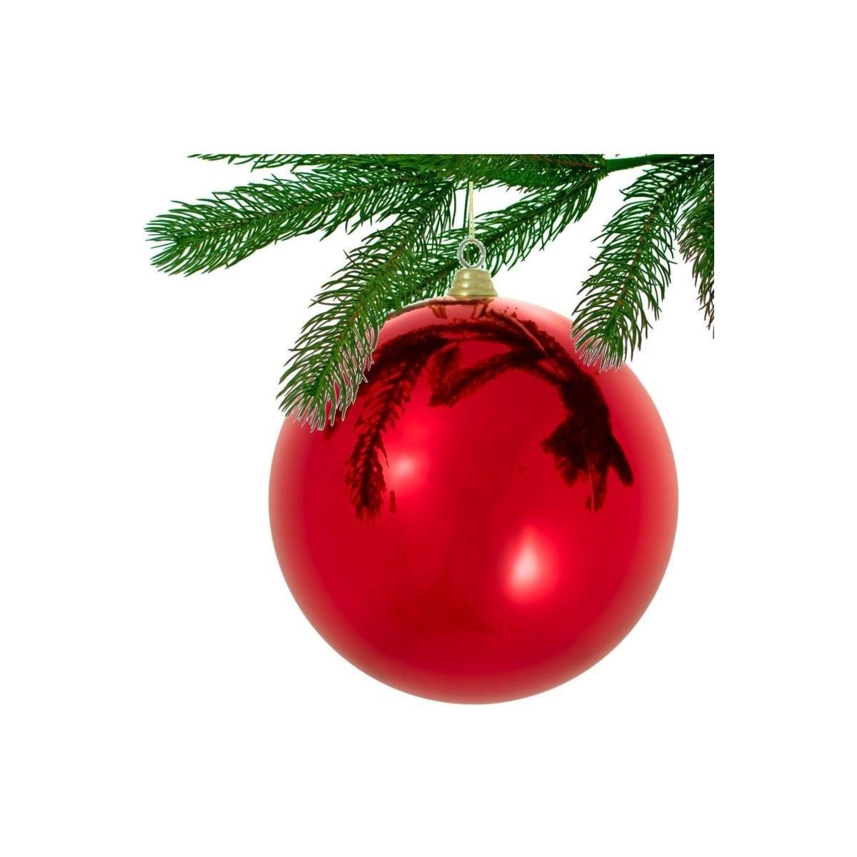 Shop For Shiny Red Ball Ornaments at Michelle's aDOORable Creations