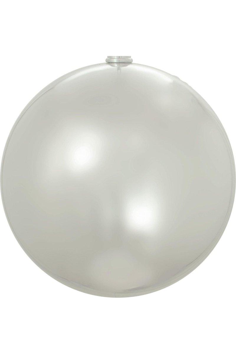 Shop For Shiny Silver Ball Ornaments (Bulk Sets)