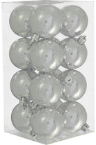 Shop For Shiny Silver Ball Ornaments (Bulk Sets)