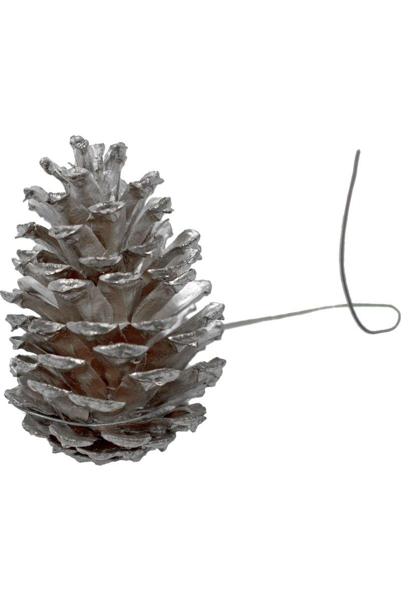 Shop For Silver Pine Cones (Set of 60)