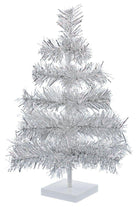 Shop For Silver Tinsel Christmas Tree