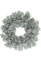 Shop For Silver Tinsel Christmas Wreaths