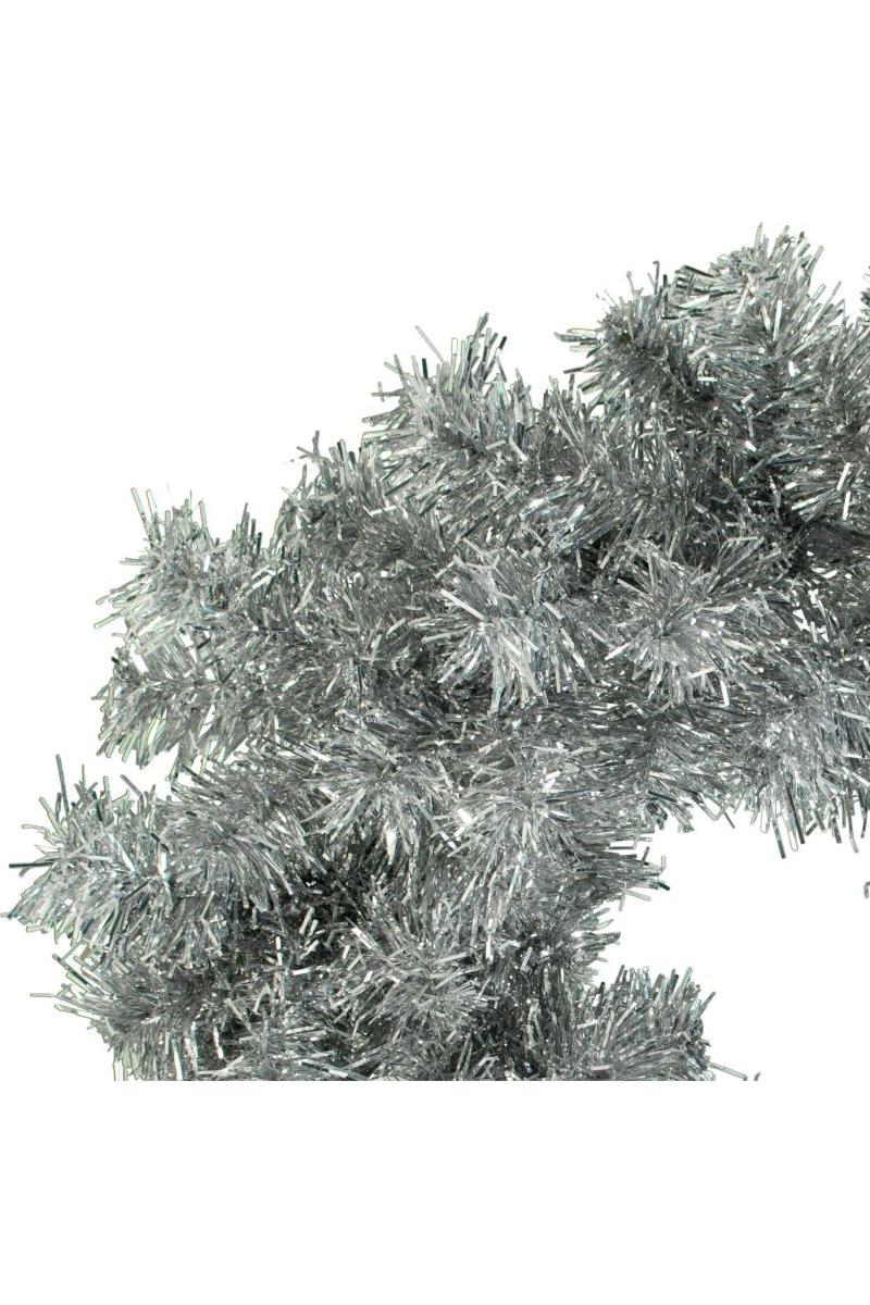 Shop For Silver Tinsel Christmas Wreaths