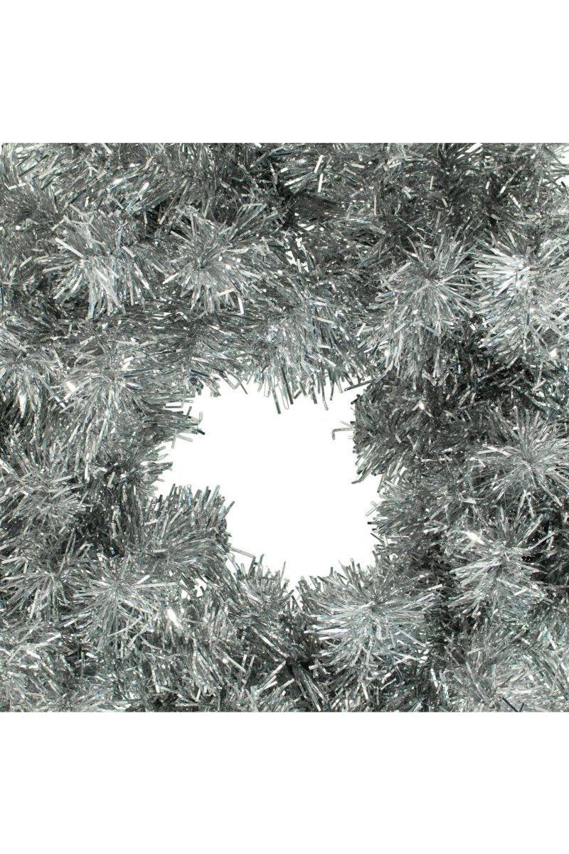 Shop For Silver Tinsel Christmas Wreaths