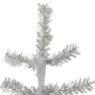 Shop For Silver Tinsel Tree with 1in Thin Brush