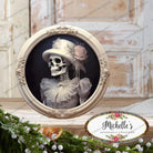 Shop For Skeleton Bride Portrait Sign