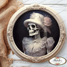 Shop For Skeleton Bride Portrait Sign