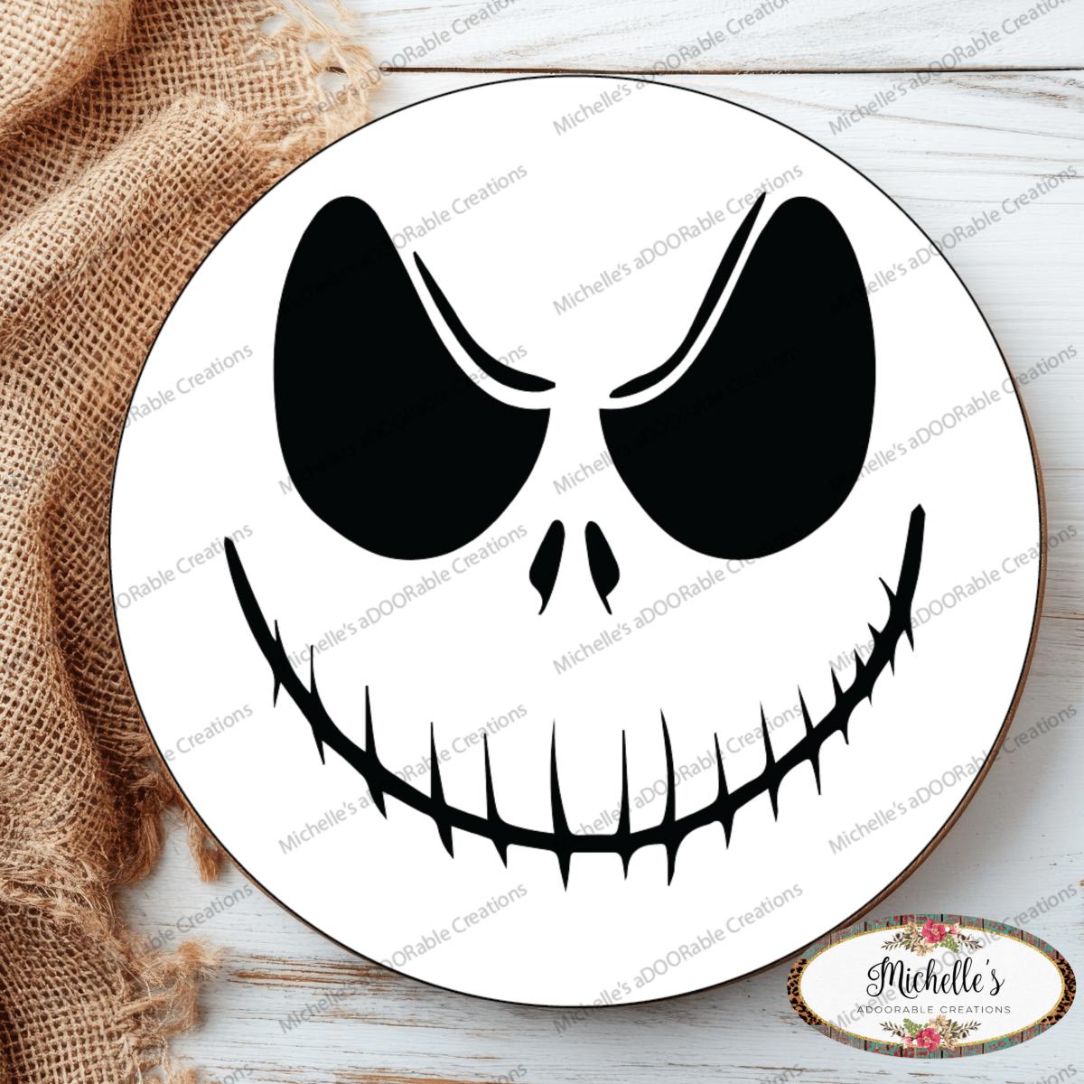Shop For Skeleton Face Halloween Sign
