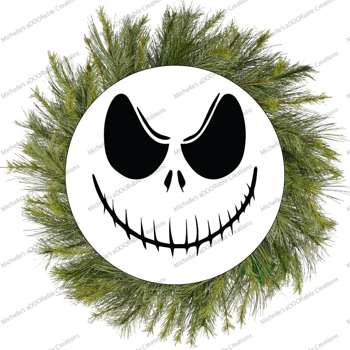 Shop For Skeleton Face Halloween Sign