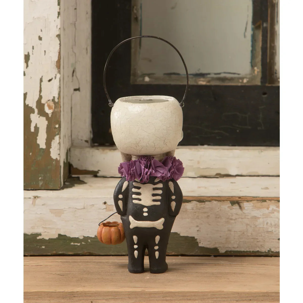 Shop For Skullie Bucket Head Figurine