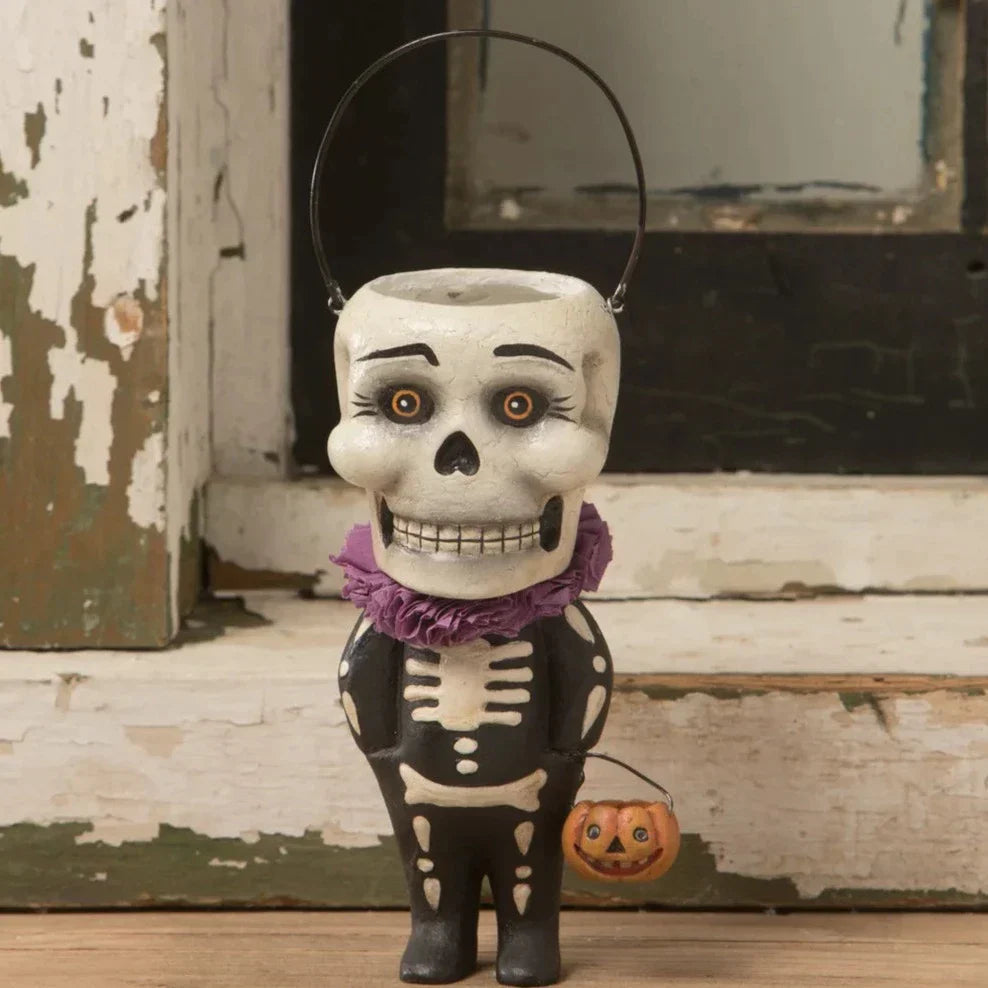 Shop For Skullie Bucket Head Figurine