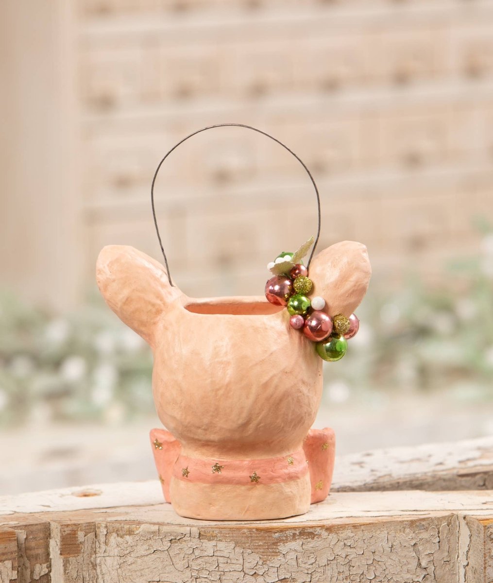 Small Pastel Pink Fawnie Bucket