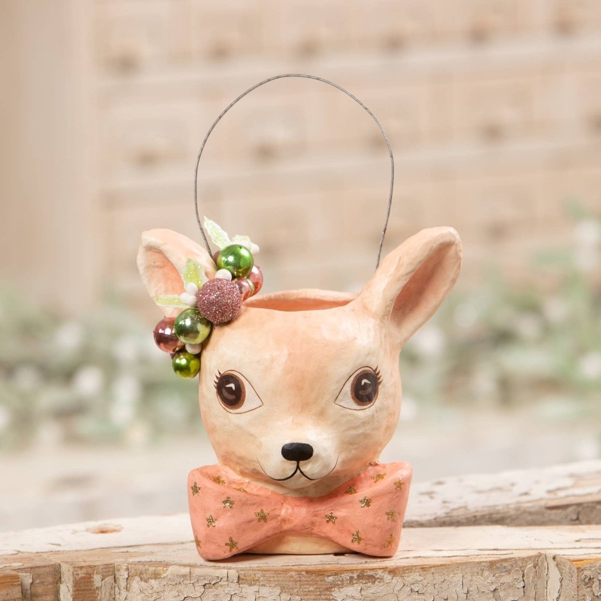 Small Pastel Pink Fawnie Bucket