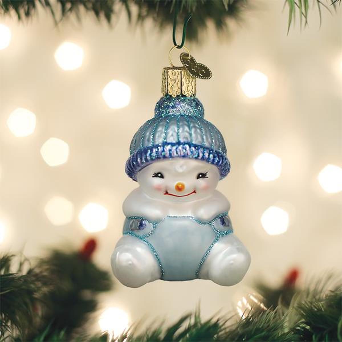 Shop For Snow Baby Boy Ornament