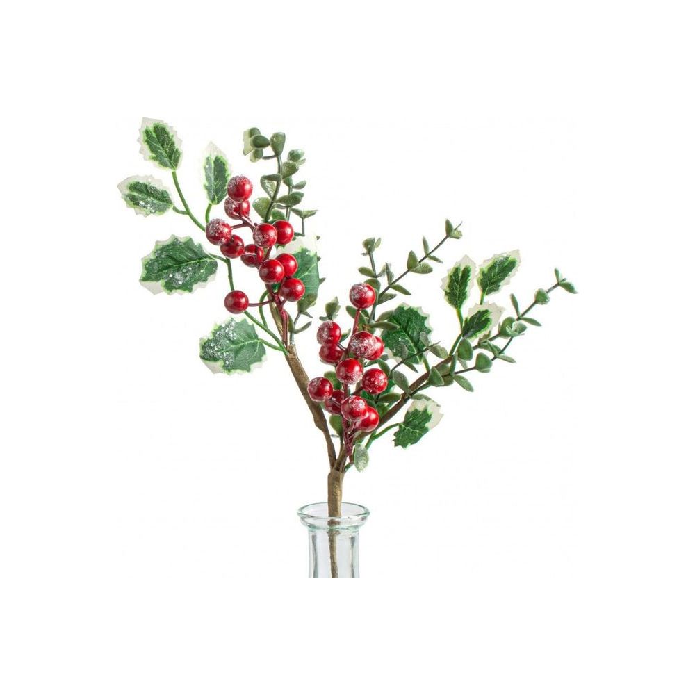 Shop For Snow Berry Holly Pick: Red and Green at Michelle's aDOORable Creations