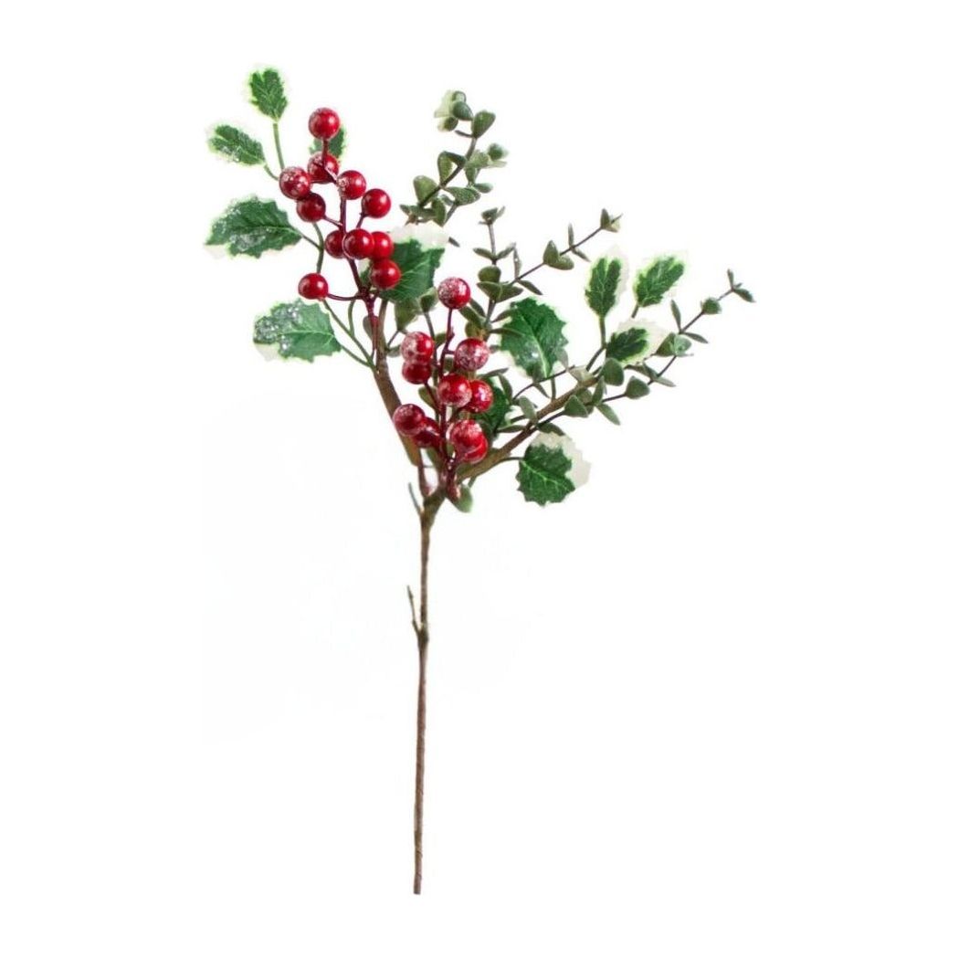 Shop For Snow Berry Holly Pick: Red and Green at Michelle's aDOORable Creations