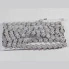 Shop For Snowflake Flower Rhinestone Bling Jewels: Silver (10 Yards)