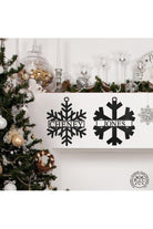 Shop For Snowflake Monogram - 2 Styles - Personalized