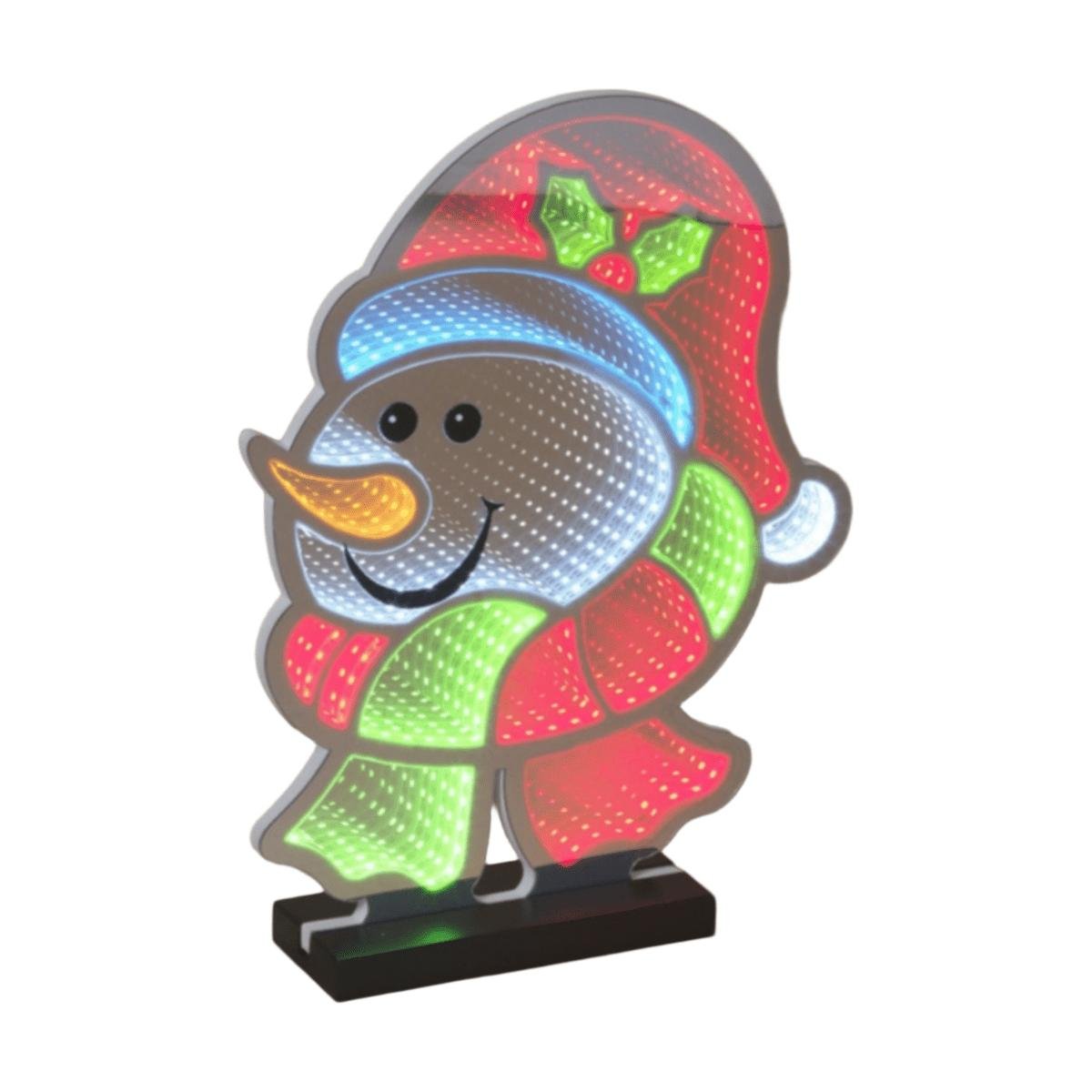 Shop For Snowman Infinity Light Display 15"H