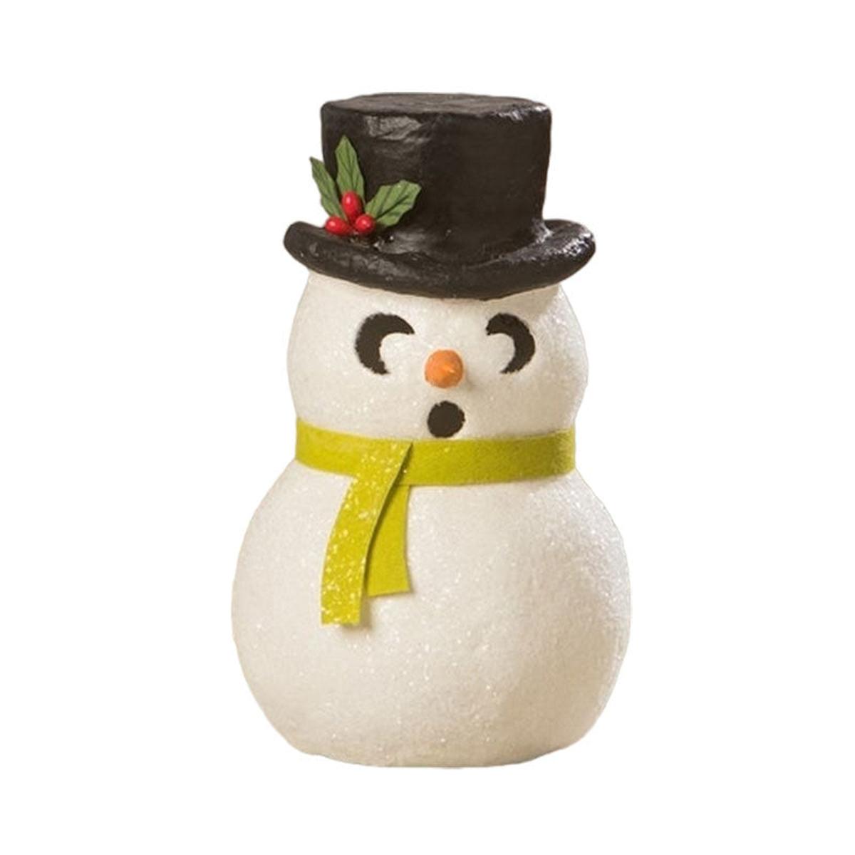 Shop For Snowman Luminary Surprised Figurine