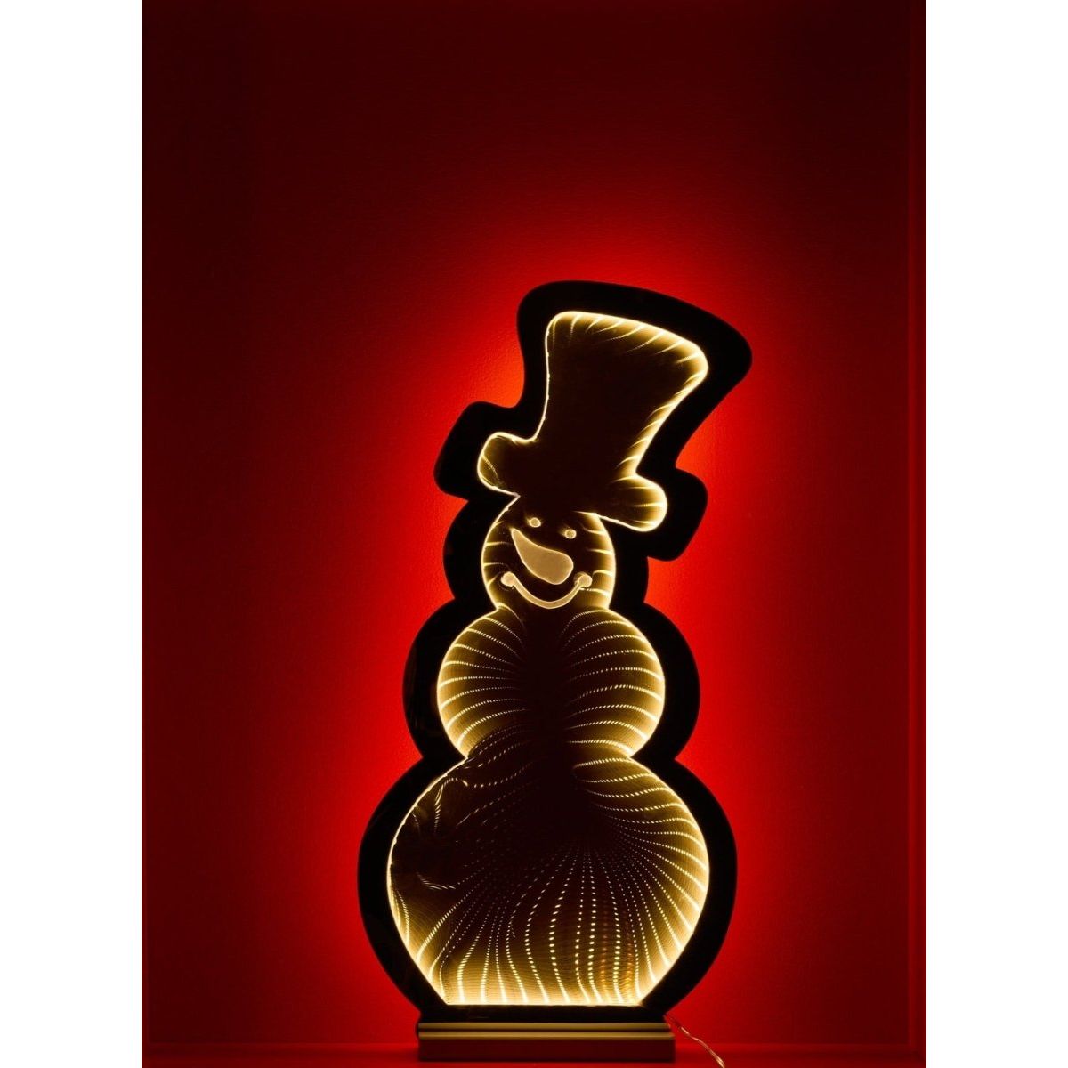 Shop For Snowman Outline Ekko Light Display 24"H at Michelle's aDOORable Creations
