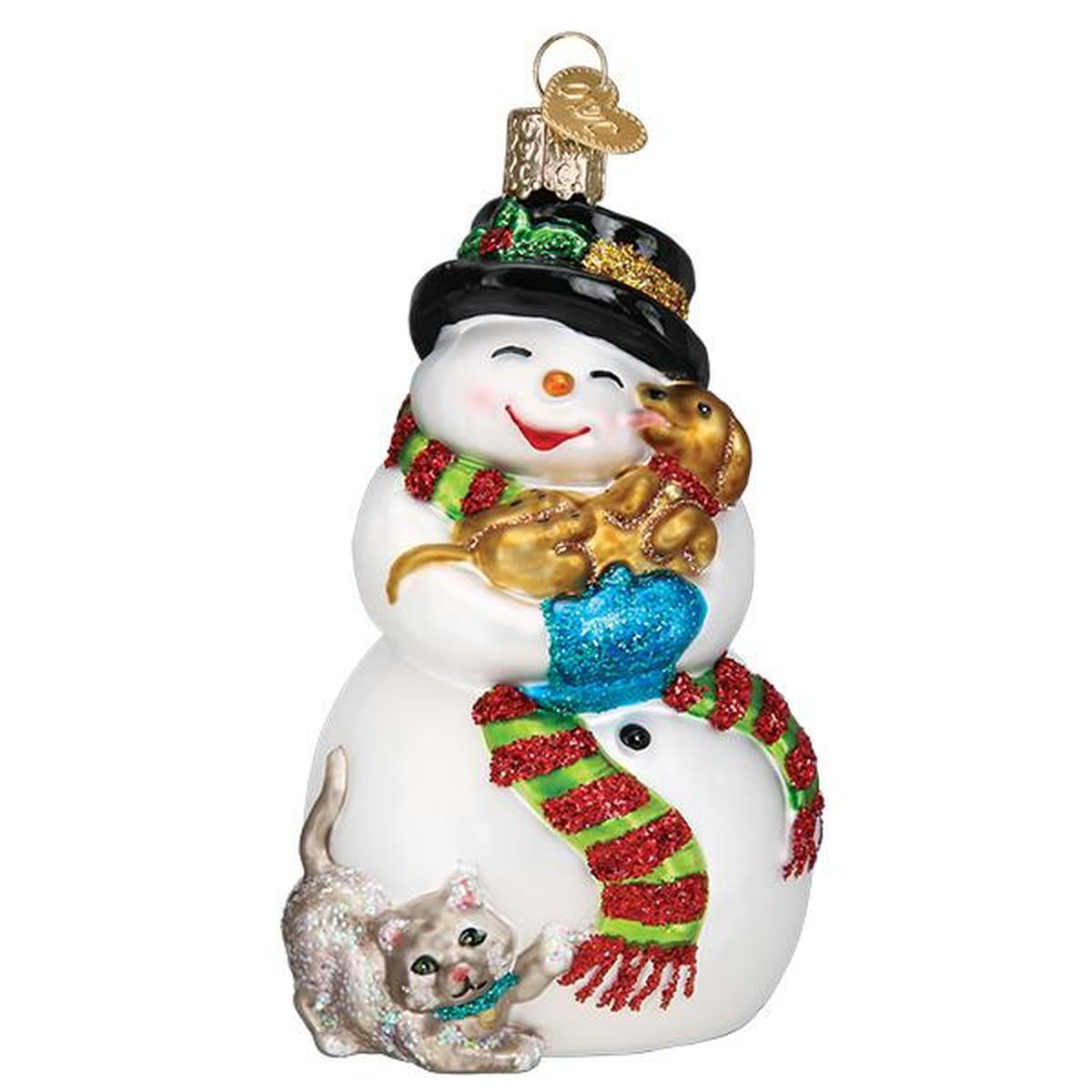 Shop For Snowman With Playful Pets