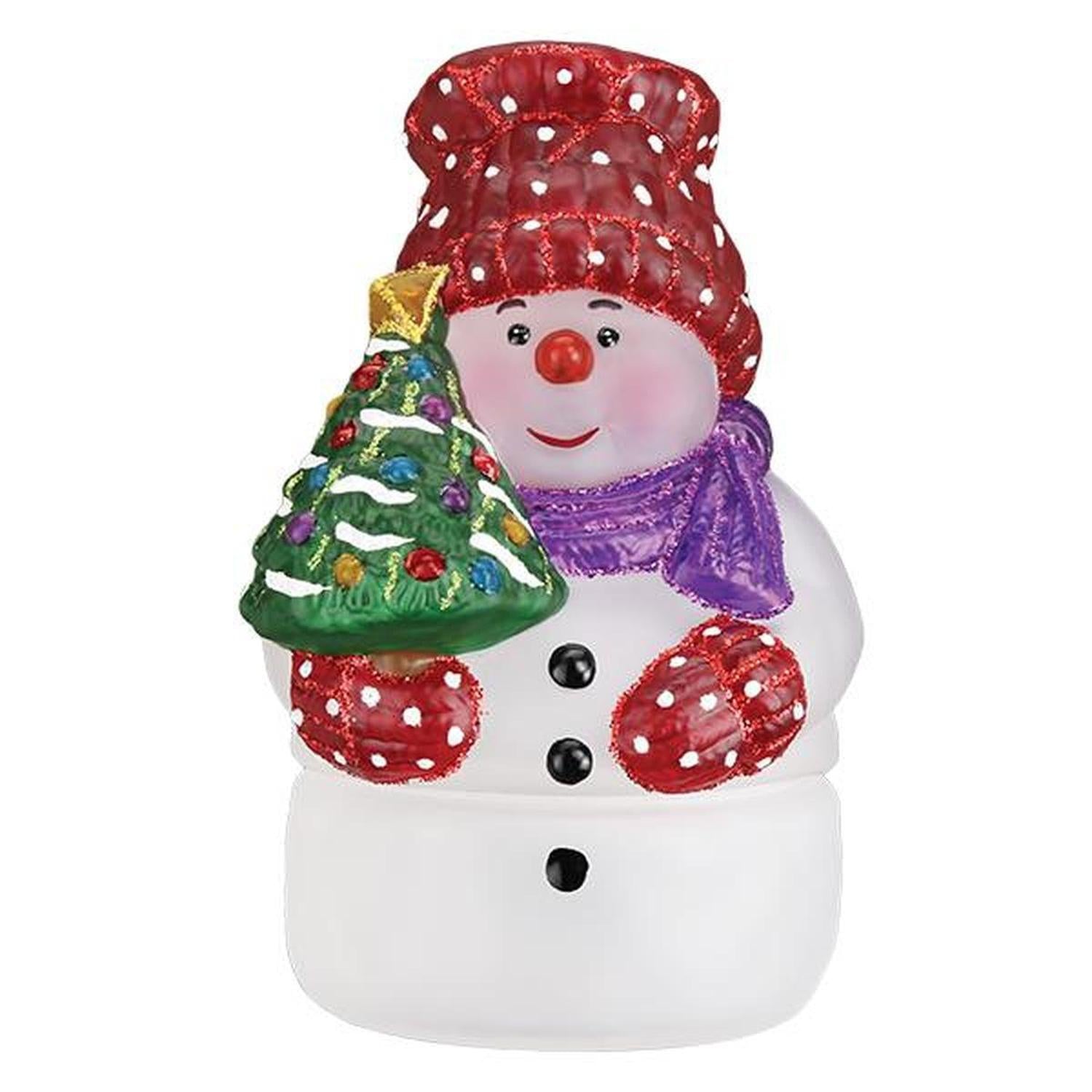 Shop For Snowman With Tree Candle Light