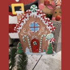 Shop For Snowy Gingerbread House (Stake/Hanger/Easel)