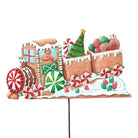 Shop For Snowy Gingerbread Train (Stake/Hanger/Easel)