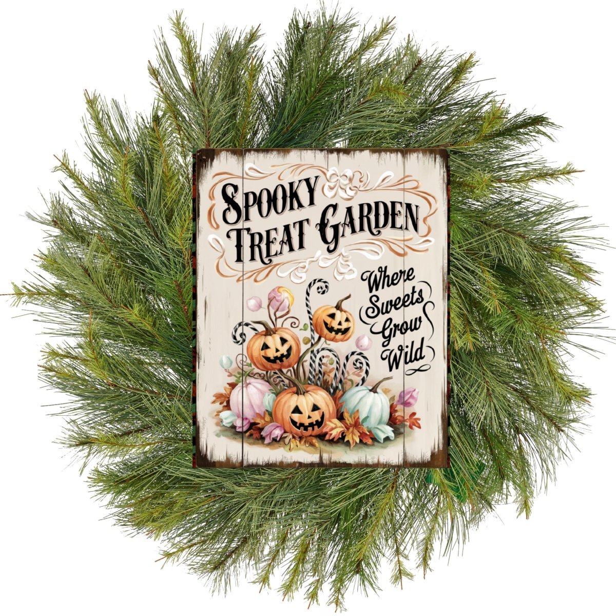 Shop For Spooky Treat Garden Halloween Sign