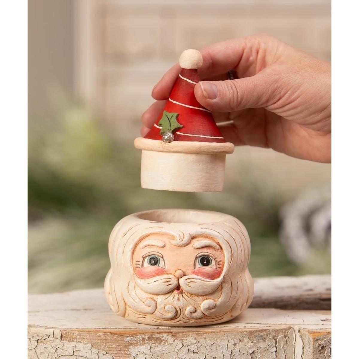 Shop For St. Nick Hollow Head Container by Johanna Parker
