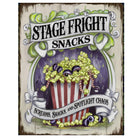 Shop For Stage Fright Snacks Halloween Sign