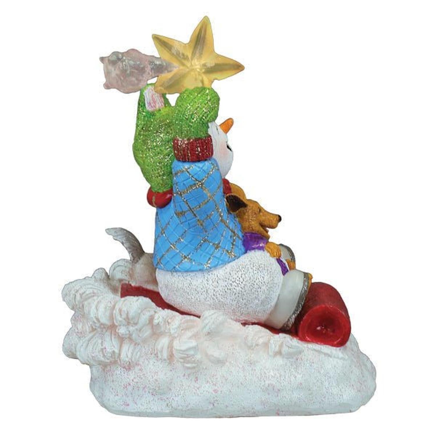Shop For Star Powered Snow Boy Lighted Figurine