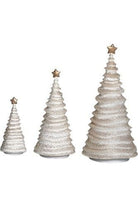 Shop For Star Topped Glitter Frosted Christmas Trees at Michelle's aDOORable Creations