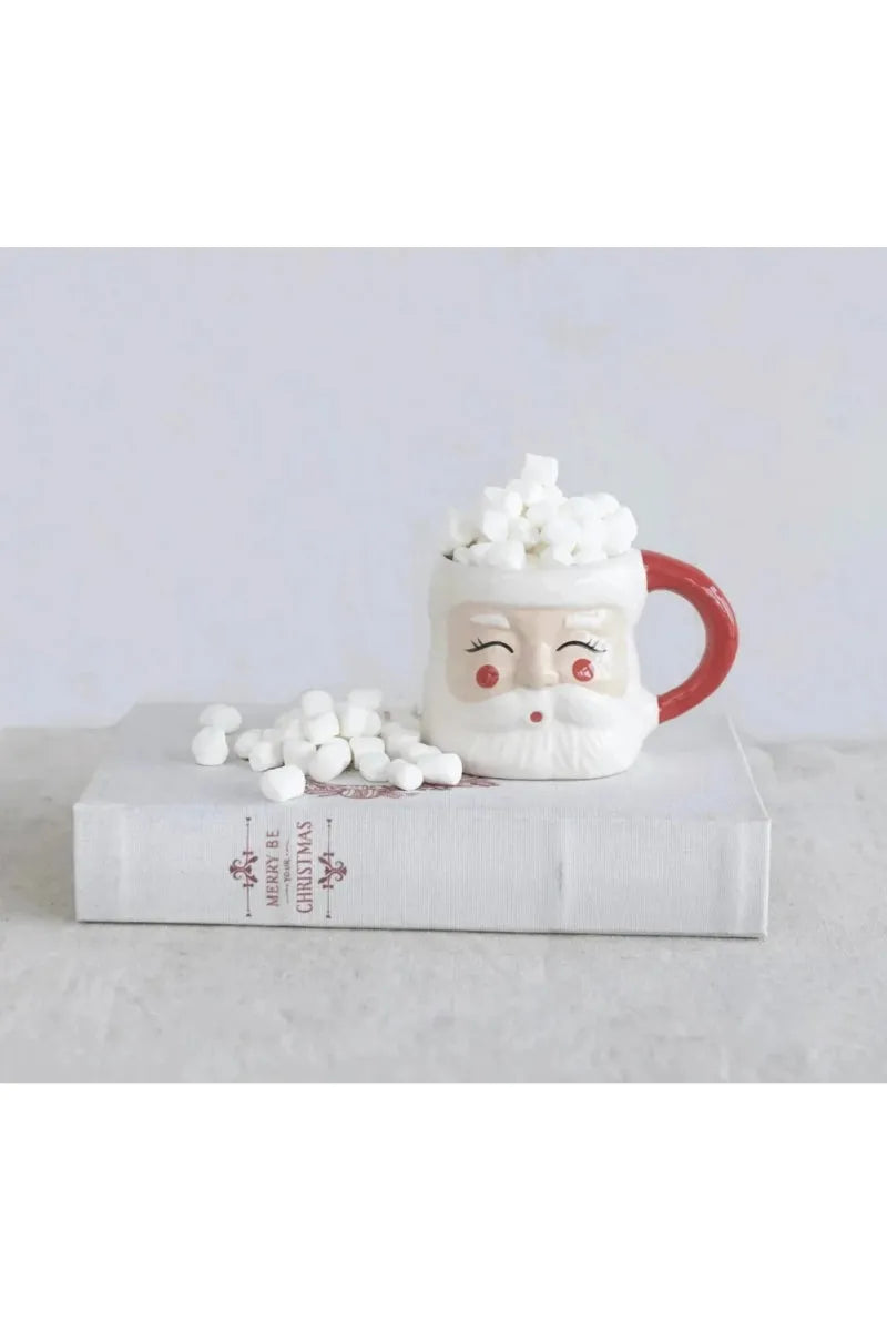 Shop For Stoneware Santa Mug