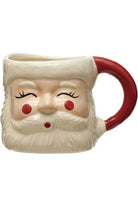 Shop For Stoneware Santa Mug