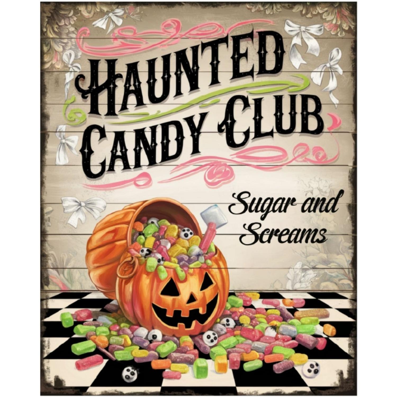 Shop For Sugar and Screams Halloween Club Sign