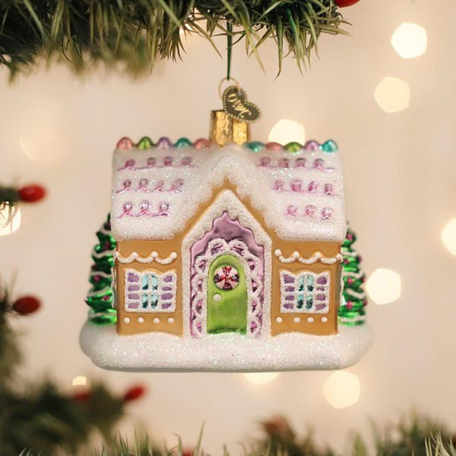 Sugar Coated Cottage Ornament