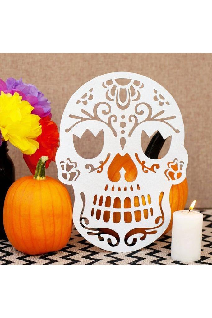 Shop For Sugar Skulls - 5 styles - Sugar Skull Decorations for Day of the Dead