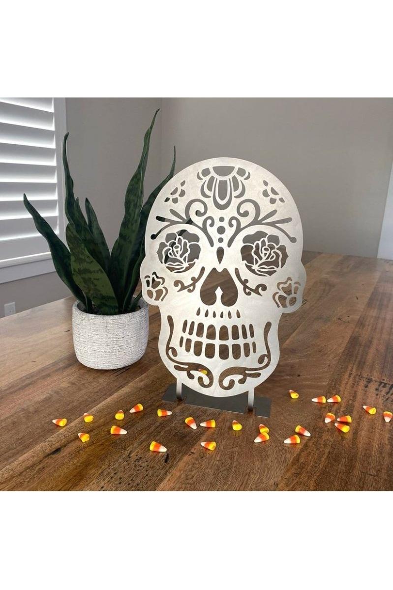 Shop For Sugar Skulls - 5 styles - Sugar Skull Decorations for Day of the Dead