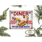 Shop For Summer Diner Hot Dog Special Sign