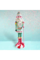 Shop For Sweet Shoppe 5 Ft Candy Nutcracker w/Staff Display at Michelle's aDOORable Creations