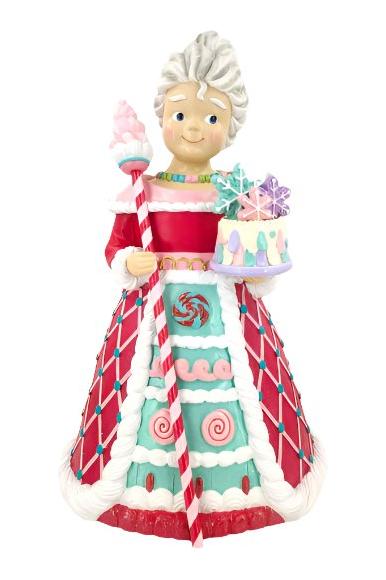 Shop For Sweet Shoppe Mrs Claus with Staff at Michelle's aDOORable Creations