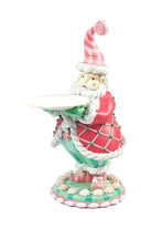 Shop For Sweet Shoppe Santa with Serving Plate Dessert Server at Michelle's aDOORable Creations